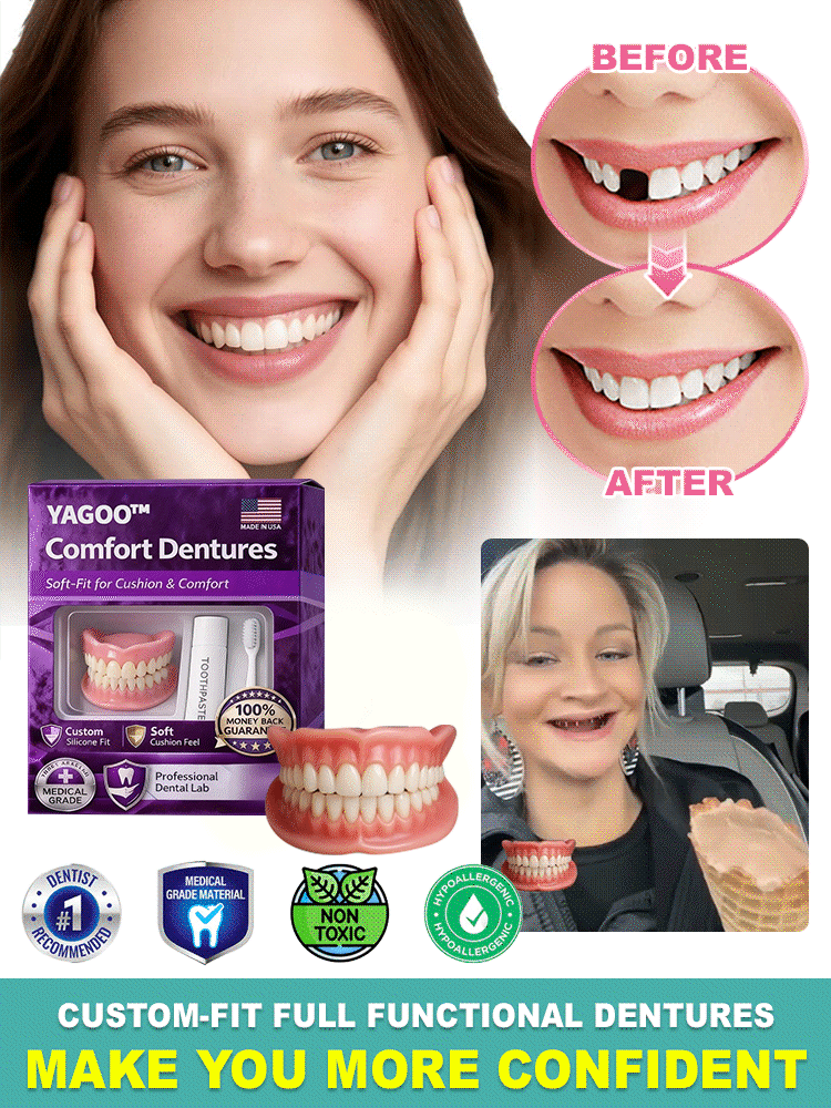 Yagoo™ Medizinische Vollprothese mit starker Saugkraft