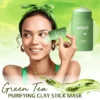 Grüne Stickmaske