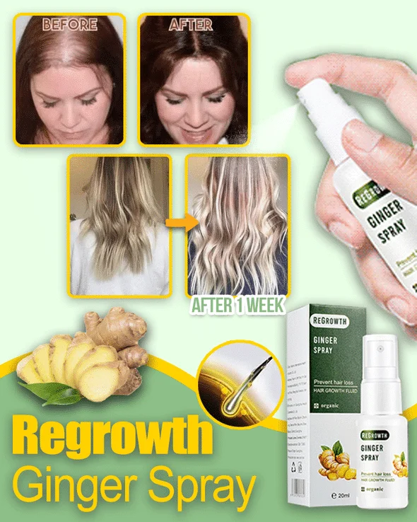 GingerGrowth Anti-Haarausfall-Spray