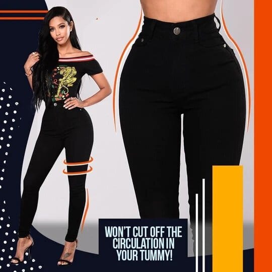 Perfekt geformte Stretch-Jeans