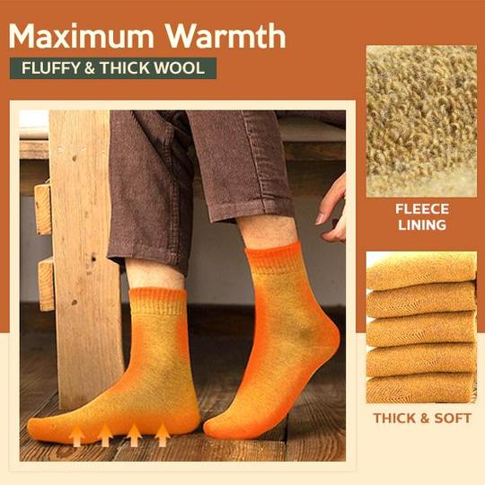 Ultraweiche Winter-Fleece-Socken von HeatUp – Bild 2