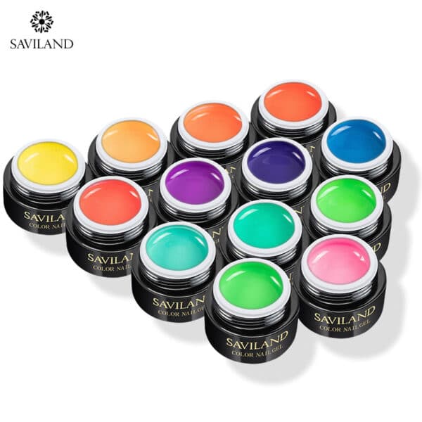 Leuchtendes Spinnen-Nagelgel-Set – Bild 2