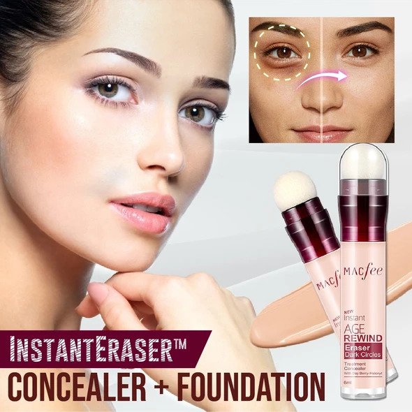 InstantEraser Concealer + Foundation mit Applikatorschwamm – Bild 2