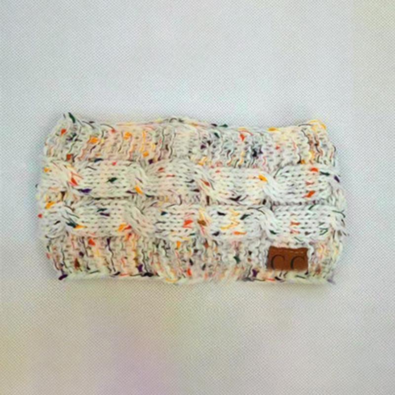 Buntes gestricktes Häkel-Twist-Stirnband – Bild 2