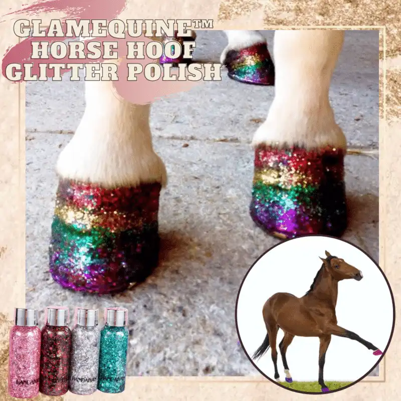 GlamEquine Pferdehuf-Glitzerpolitur – Bild 2