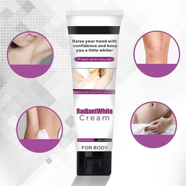 Strahlende weiße Creme – Bild 3