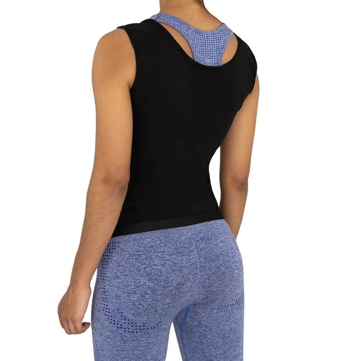 DAMEN-SCHWEIßWESTE MIT REISSVERSCHLUSS UND WÄRMEFANGEN – Bild 3