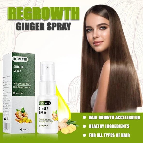 GingerGrowth Anti-Haarausfall-Spray – Bild 3