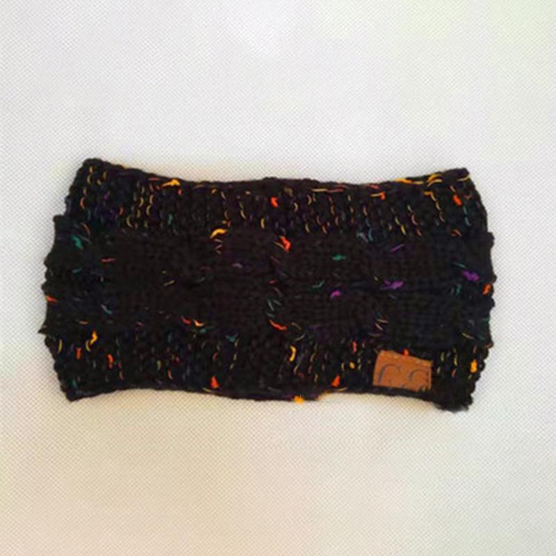 Buntes gestricktes Häkel-Twist-Stirnband – Bild 3