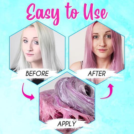 GlamHair Pink Coloring Shampoo – Bild 3