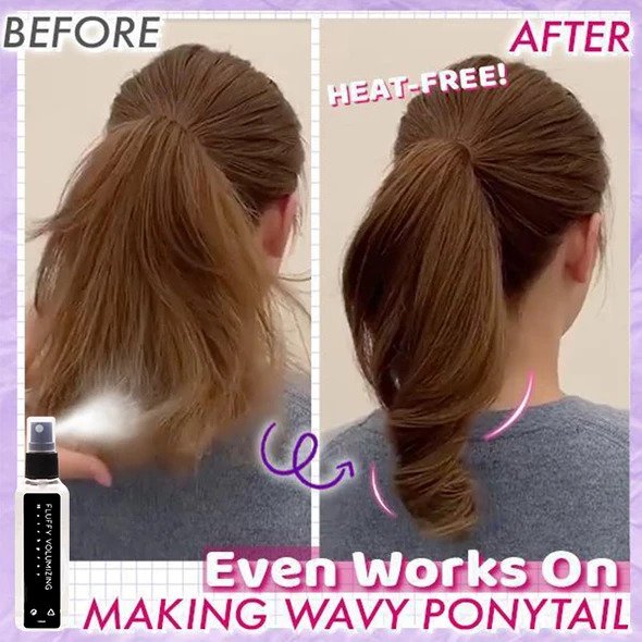 Flauschiges, voluminöses Haarspray – Bild 4