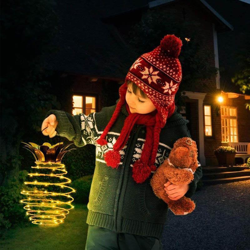 Wasserdichte Solar-Ananaslichter – Bild 3