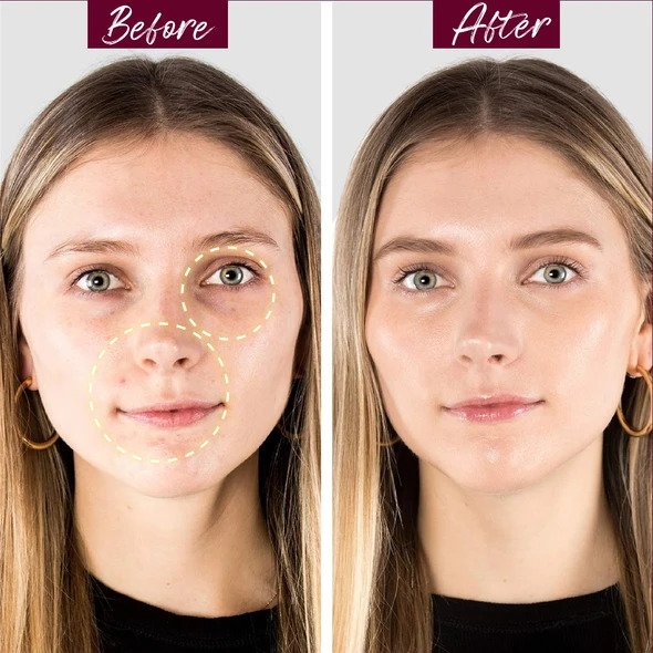 InstantEraser Concealer + Foundation mit Applikatorschwamm – Bild 4