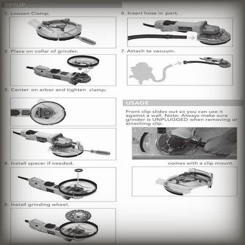 GrinderPRO Staubschutz – Bild 4