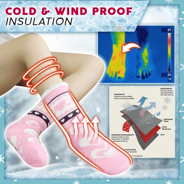 Kuschelige Thermo-Slipper-Socken – Bild 4