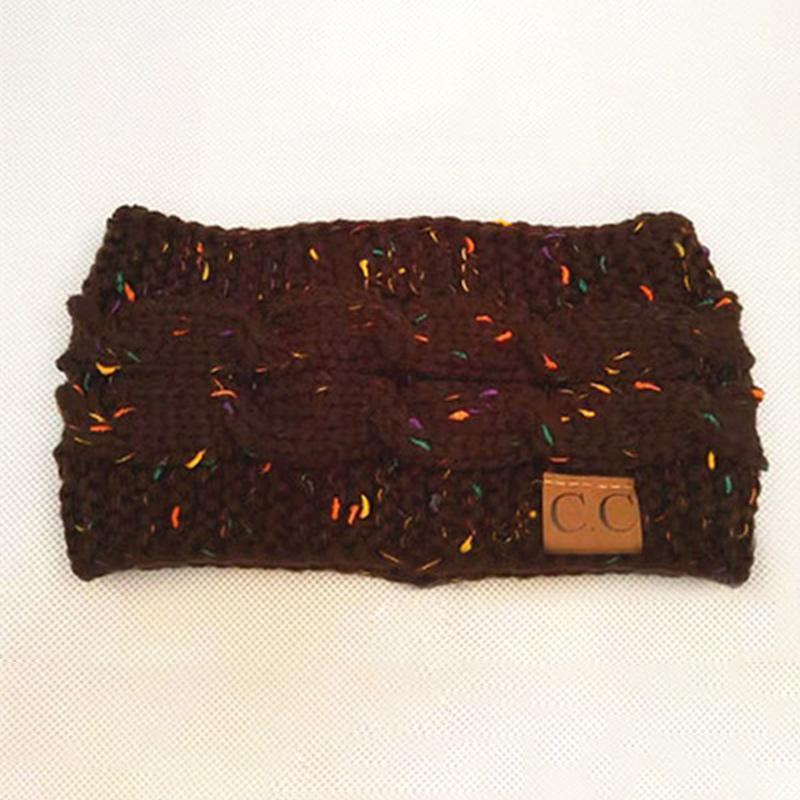 Buntes gestricktes Häkel-Twist-Stirnband – Bild 4