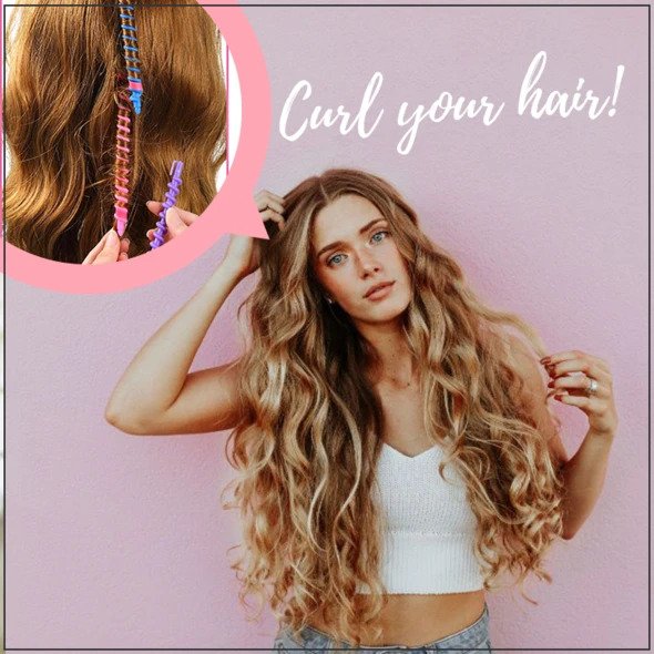 Hitzefreie, federnde, enge Lockenwickler – Bild 3