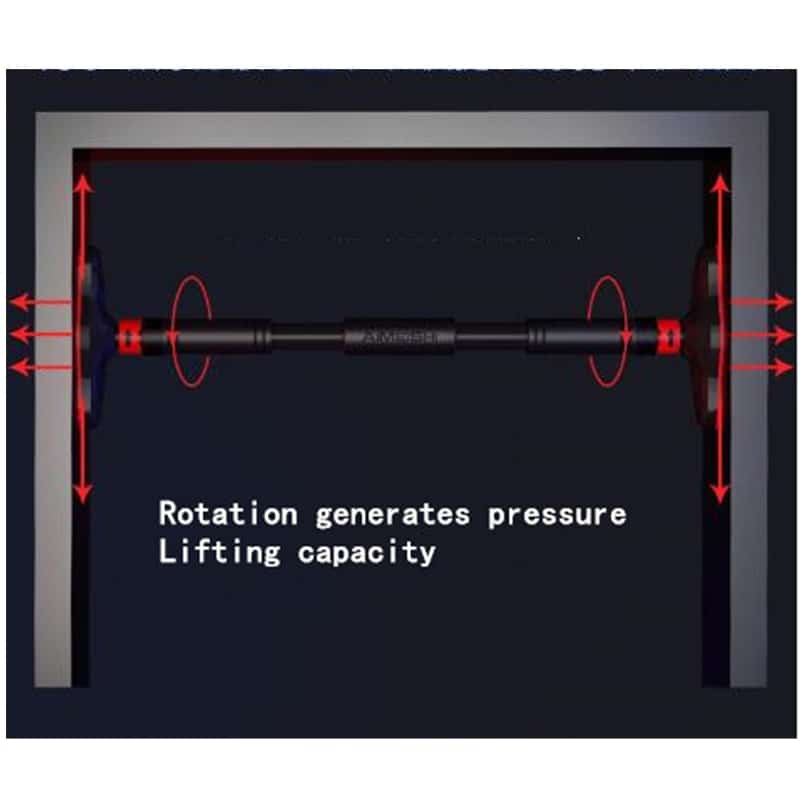 Reckstange für die Tür des Heim-Fitnessstudios – Bild 4