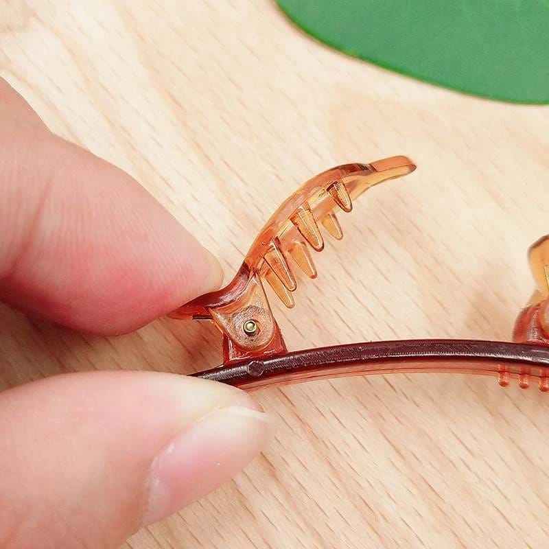 Haarnadel mit doppeltem Pony – Bild 4