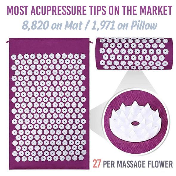 Akupressurmatte zur Linderung von Muskelschmerzen – Bild 4