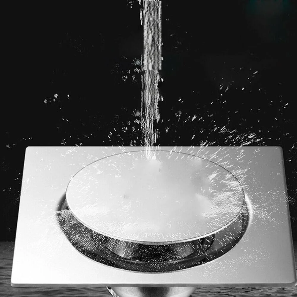 Pop-Up-Bodenablauf aus Edelstahl – Bild 4