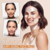 Glitzernde Anti-Aging-Gesichtspads