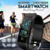 Wasserdichte Fitness-Tracker-Smartwatch